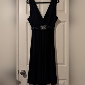 Scarlett Nite Midnight Black Backless Dress